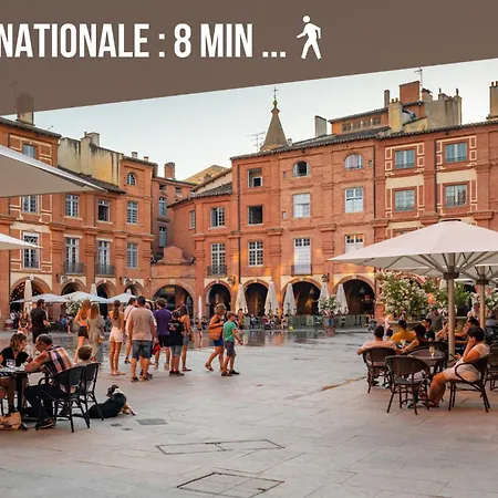 Confort Et Charme - Centre - Ideal Pro Et Famille Apartmán Montauban